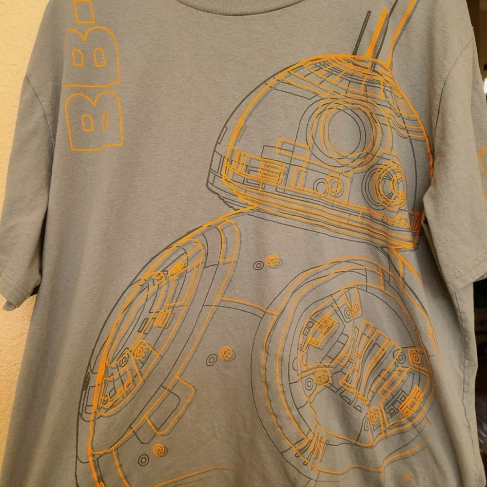 Disney Store Star Wars BB8 tshirt, Mens 2XL